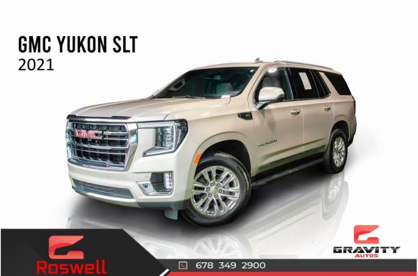 Used 2021 GMC Yukon SLT for sale $73,992 at Gravity Autos Roswell in Roswell GA