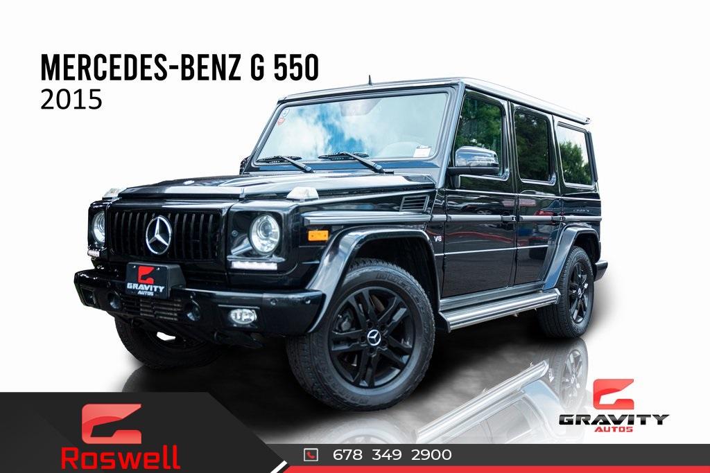 Used 2015 Mercedes-Benz G-Class G 550 for sale Sold at Gravity Autos Roswell in Roswell GA 30076 1