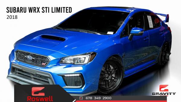 Used 2018 Subaru WRX STi Limited for sale $41,992 at Gravity Autos Roswell in Roswell GA