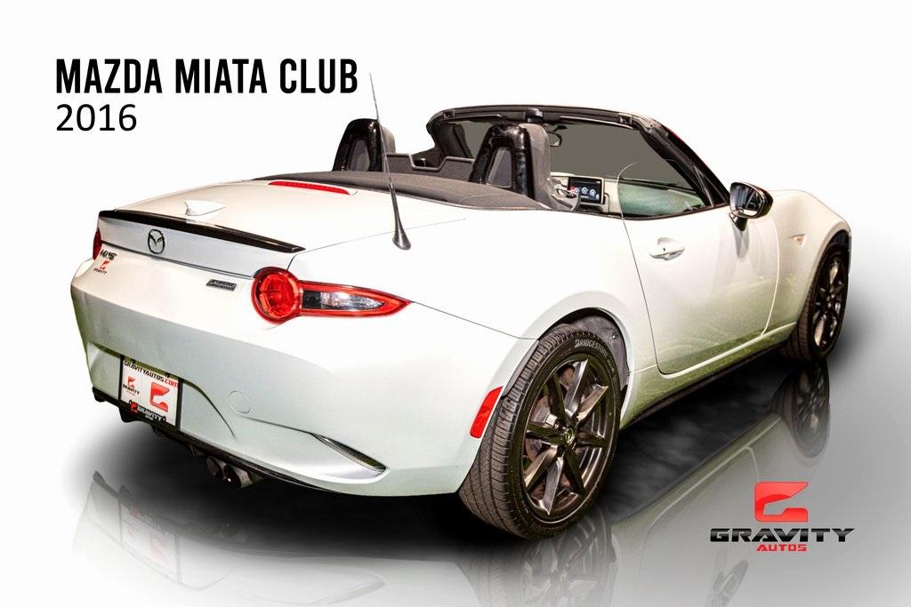 Used 2016 Mazda Miata Club for sale $28,993 at Gravity Autos Roswell in Roswell GA 30076 6