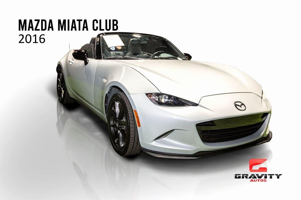 Used 2016 Mazda Miata Club for sale $28,993 at Gravity Autos Roswell in Roswell GA 30076 8