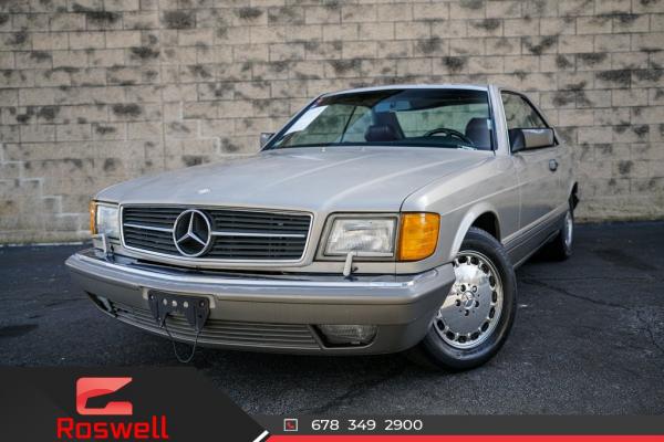 Used 1986 Mercedes-Benz 500-Class 560 SEC for sale $29,992 at Gravity Autos Roswell in Roswell GA