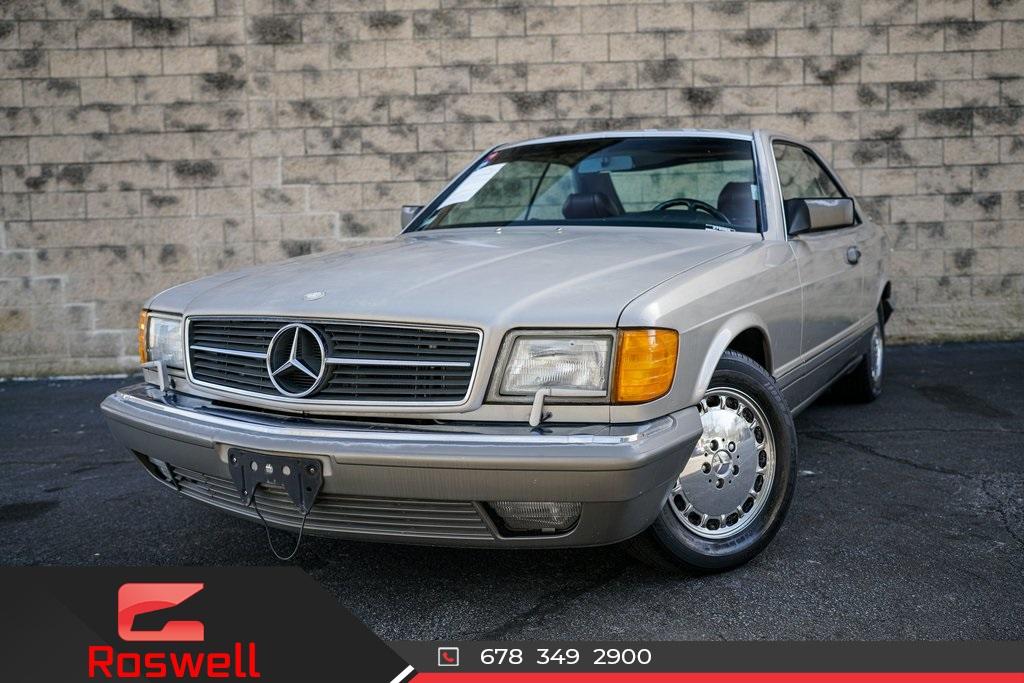 Used 1986 Mercedes-Benz 500-Class 560 SEC for sale $23,990 at Gravity Autos Roswell in Roswell GA 30076 1