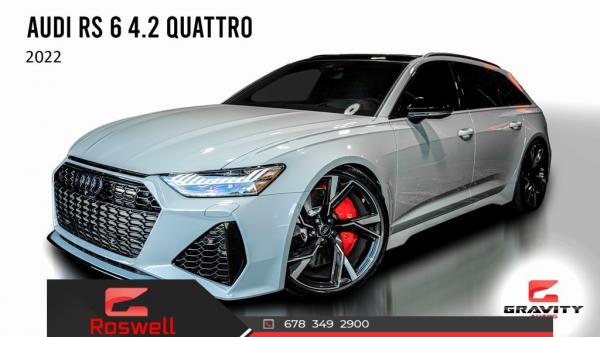 Used 2022 Audi RS 6 4.2 for sale $158,992 at Gravity Autos Roswell in Roswell GA