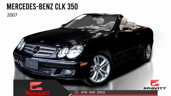 Used 2007 Mercedes-Benz CLK CLK 350 for sale $18,993 at Gravity Autos Roswell in Roswell GA