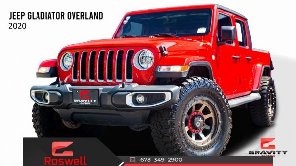 Used 2020 Jeep Gladiator Overland for sale $46,992 at Gravity Autos Roswell in Roswell GA