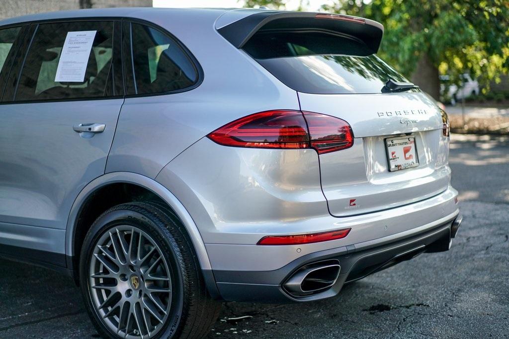 Used 2017 Porsche Cayenne Platinum Edition for sale $41,792 at Gravity Autos Roswell in Roswell GA 30076 11