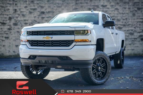 Used 2018 Chevrolet Silverado 1500 Custom for sale $35,492 at Gravity Autos Roswell in Roswell GA