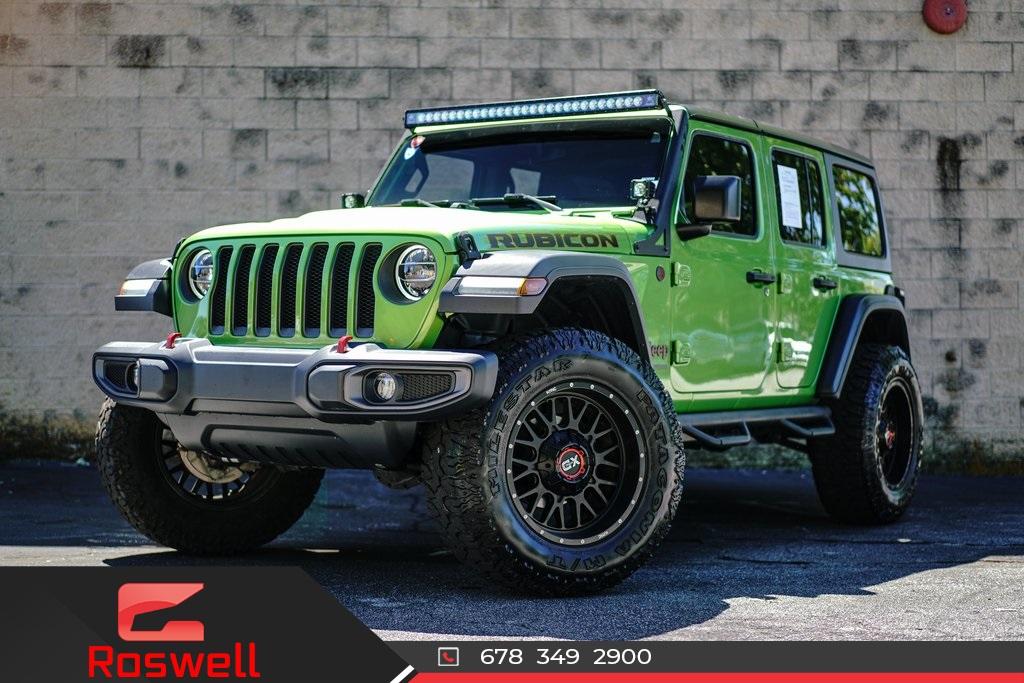 Used 2019 Jeep Wrangler Unlimited Rubicon for sale $58,992 at Gravity Autos Roswell in Roswell GA 30076 1