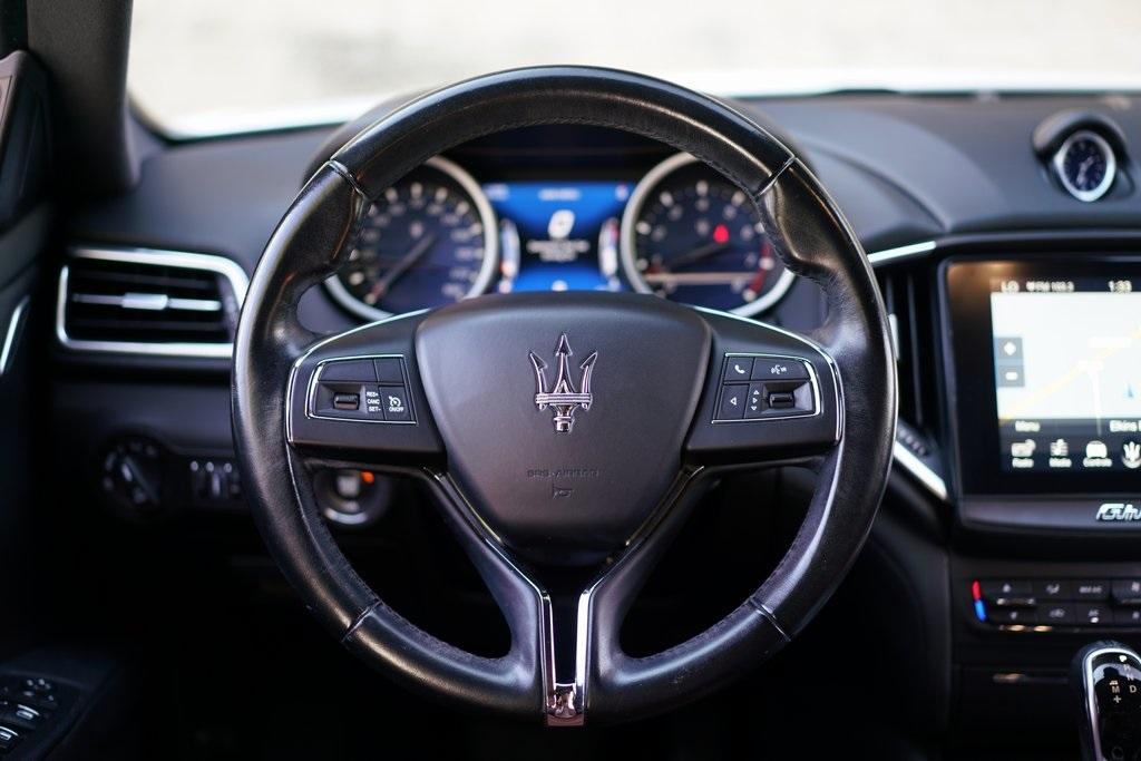 Used 2018 Maserati Ghibli Base for sale $43,991 at Gravity Autos Roswell in Roswell GA 30076 17