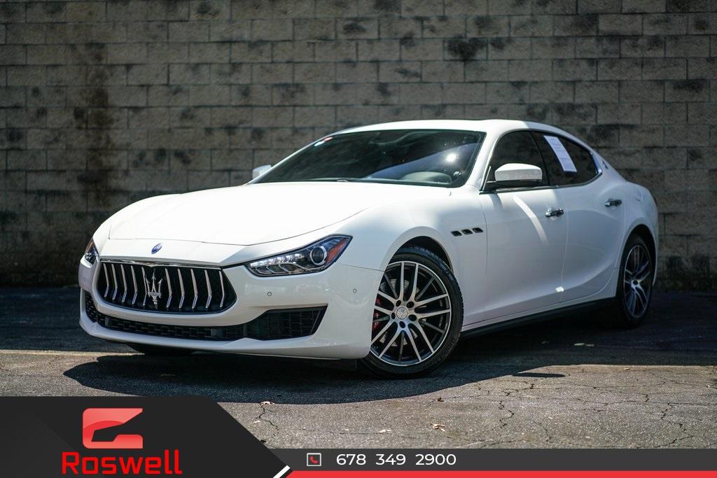 Used 2018 Maserati Ghibli Base for sale $43,991 at Gravity Autos Roswell in Roswell GA 30076 1