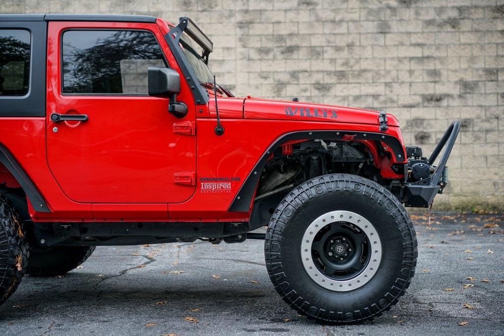 Used 2017 Jeep Wrangler Willys Wheeler for sale $37,992 at Gravity Autos Roswell in Roswell GA 30076 15