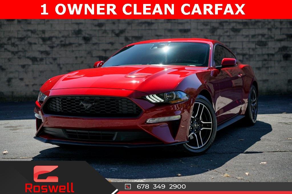 Used 2021 Ford Mustang EcoBoost for sale $34,992 at Gravity Autos Roswell in Roswell GA 30076 1