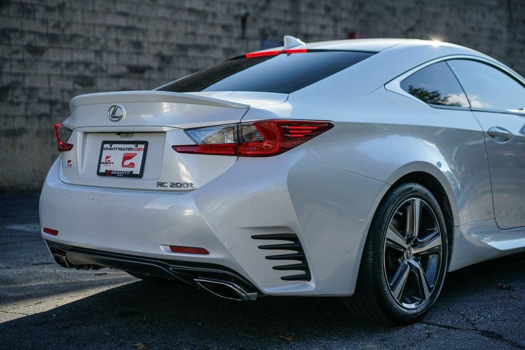 Used 2017 Lexus RC 200t for sale $37,991 at Gravity Autos Roswell in Roswell GA 30076 13