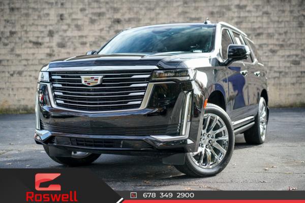 Used 2021 Cadillac Escalade Premium Luxury Platinum for sale $107,992 at Gravity Autos Roswell in Roswell GA