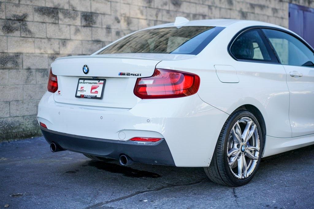 Used 2017 BMW 2 Series M240i for sale $33,492 at Gravity Autos Roswell in Roswell GA 30076 13