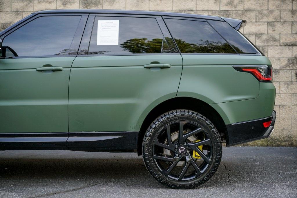 Used 2018 Land Rover Range Rover Sport HSE for sale $58,992 at Gravity Autos Roswell in Roswell GA 30076 10
