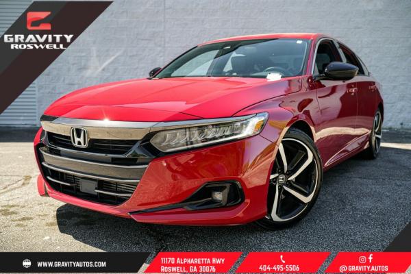Used 2022 Honda Accord Sport for sale $31,992 at Gravity Autos Roswell in Roswell GA