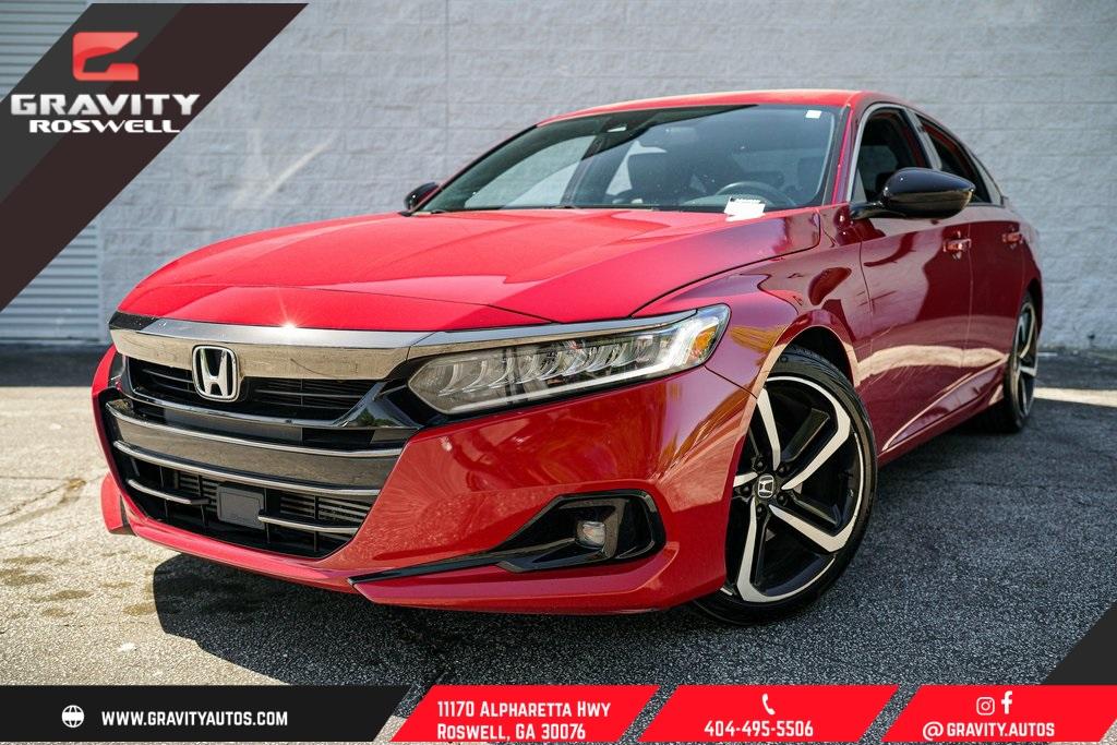 Used 2022 Honda Accord Sport for sale $31,992 at Gravity Autos Roswell in Roswell GA 30076 1