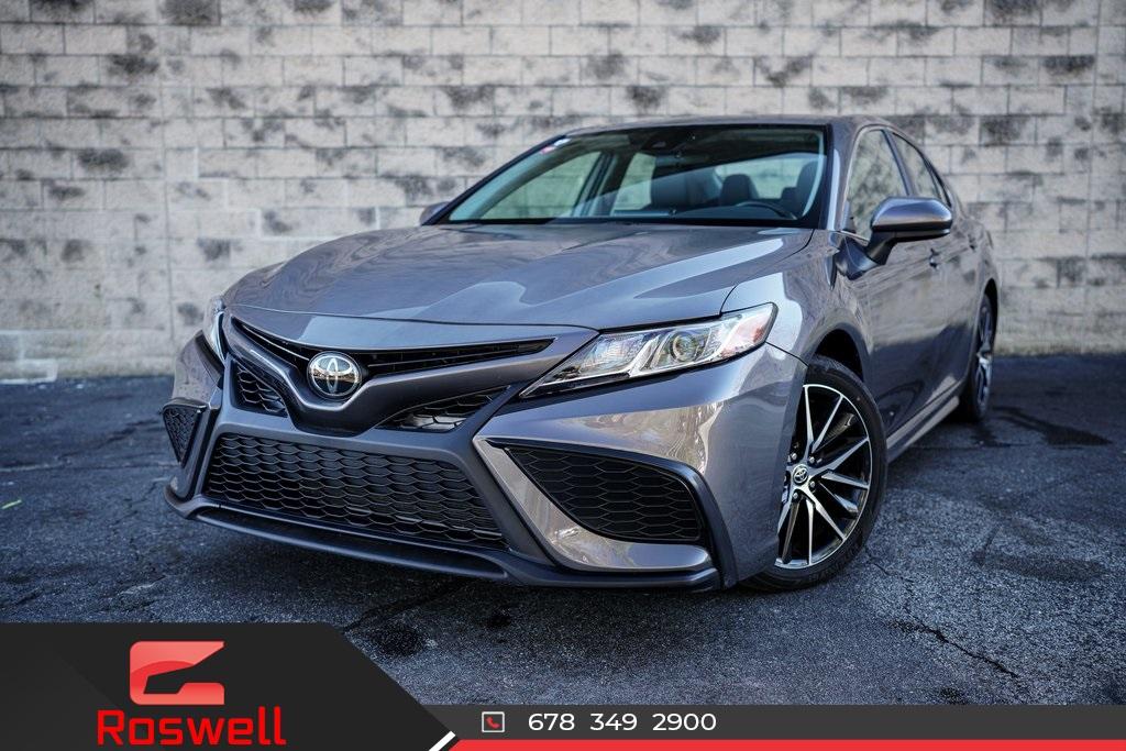 Used 2021 Toyota Camry SE for sale $28,481 at Gravity Autos Roswell in Roswell GA 30076 1