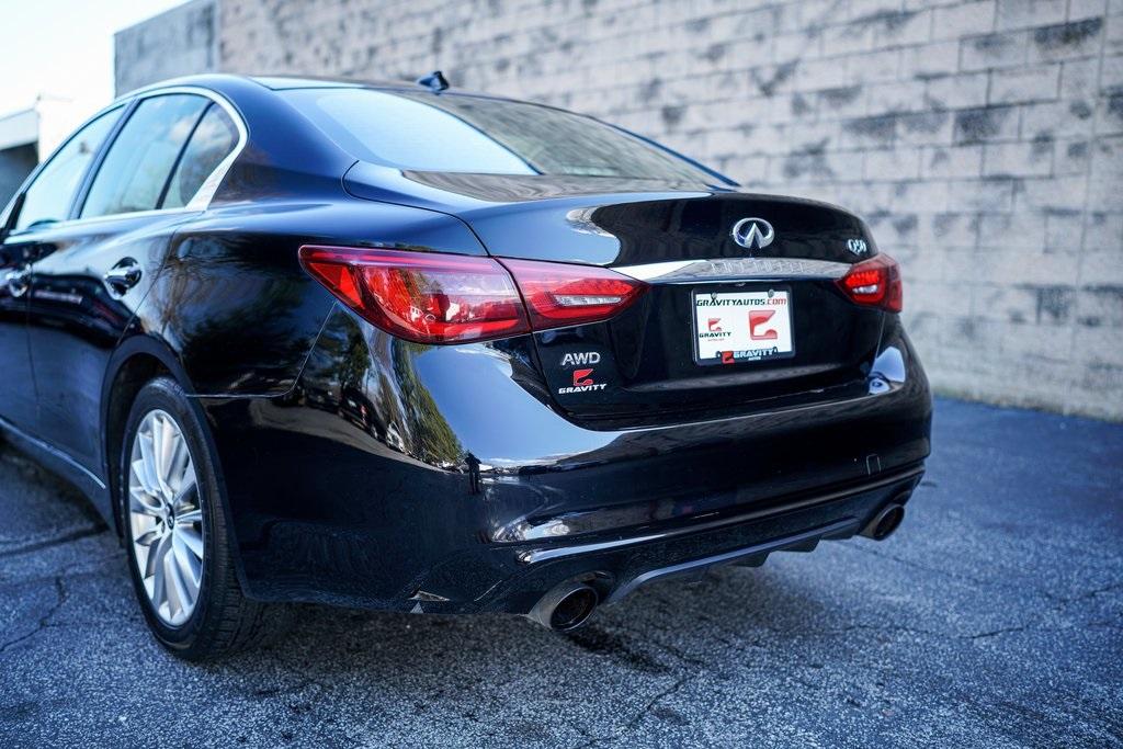 Used 2020 INFINITI Q50 3.0t LUXE for sale $29,981 at Gravity Autos Roswell in Roswell GA 30076 11