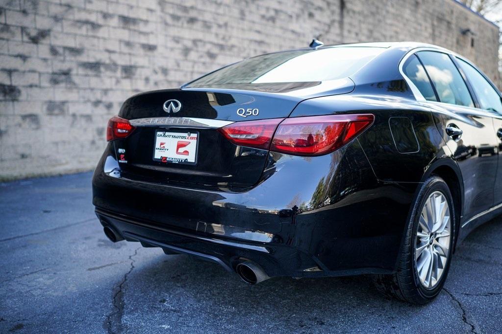 Used 2020 INFINITI Q50 3.0t LUXE for sale $29,981 at Gravity Autos Roswell in Roswell GA 30076 13