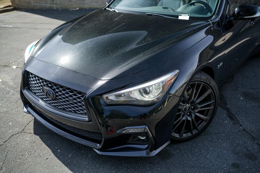Used 2019 INFINITI Q50 Red Sport 400 for sale $42,992 at Gravity Autos Roswell in Roswell GA 30076 2