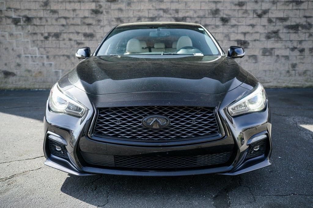 Used 2019 INFINITI Q50 Red Sport 400 for sale $42,992 at Gravity Autos Roswell in Roswell GA 30076 4