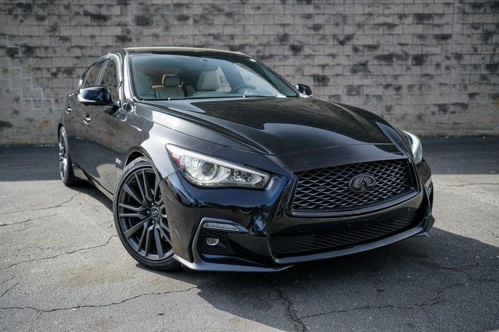 Used 2019 INFINITI Q50 Red Sport 400 for sale $42,992 at Gravity Autos Roswell in Roswell GA 30076 6