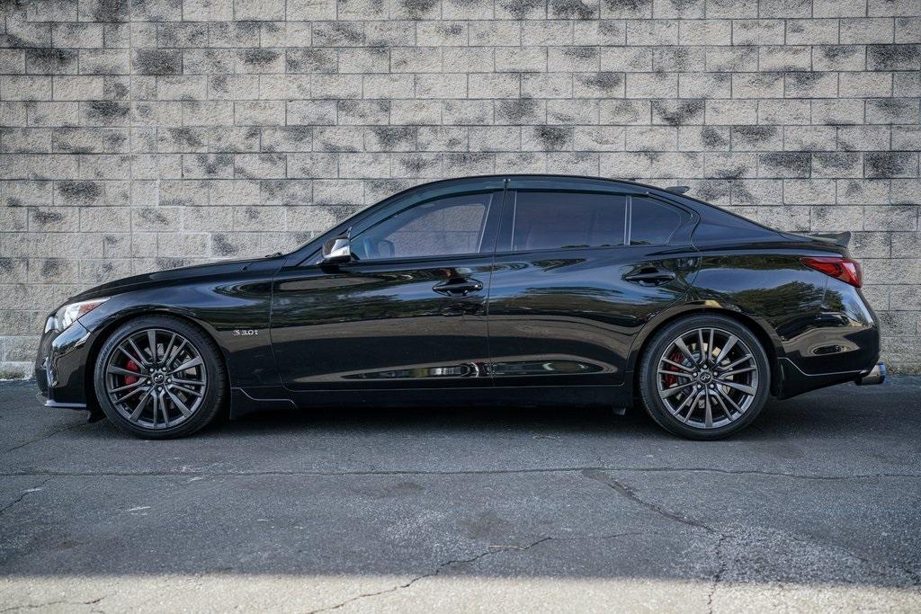 Used 2019 INFINITI Q50 Red Sport 400 for sale $42,992 at Gravity Autos Roswell in Roswell GA 30076 7