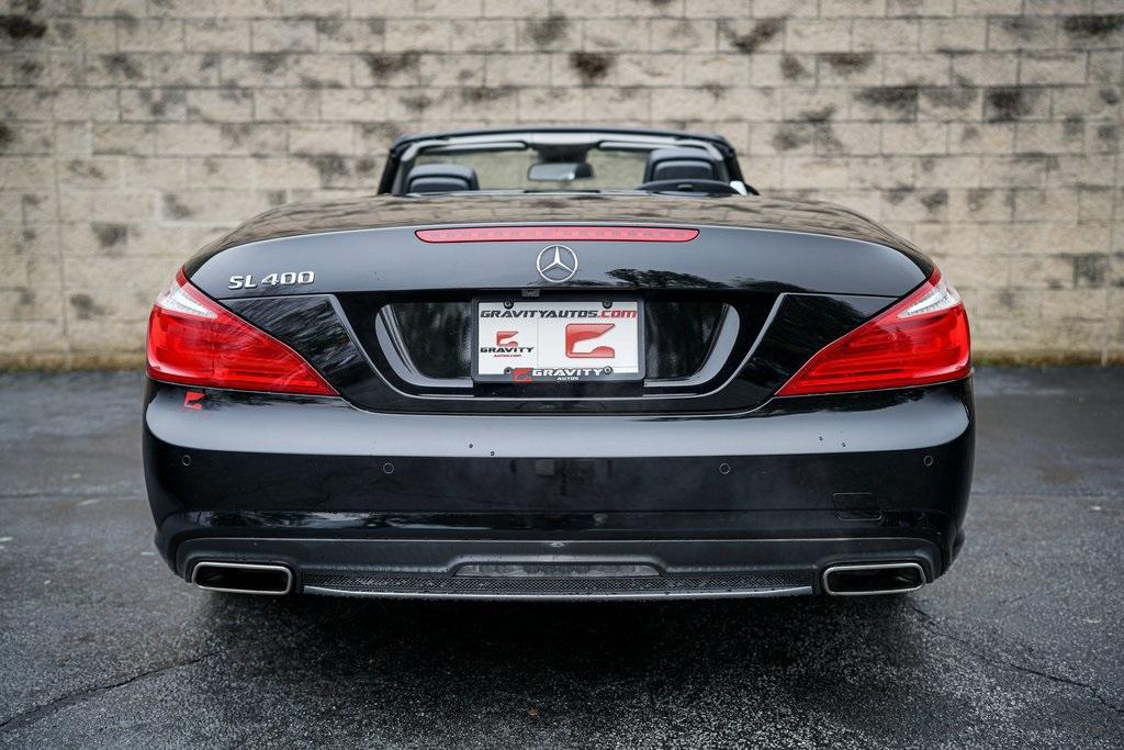 Used 2015 Mercedes-Benz SL-Class SL 400 Roadster for sale $44,992 at Gravity Autos Roswell in Roswell GA 30076 14