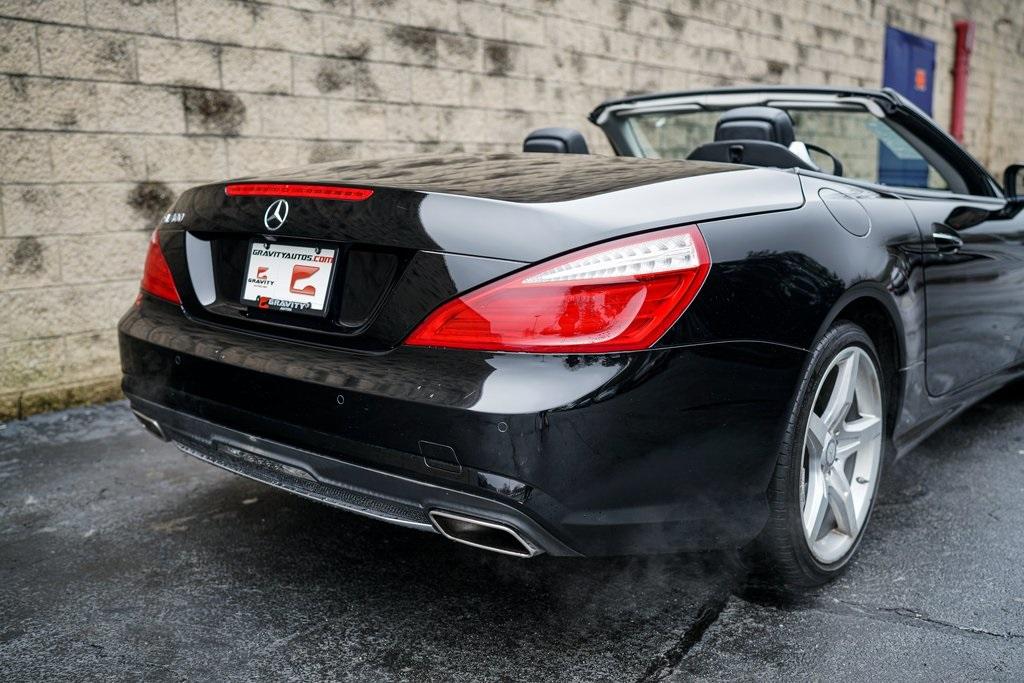 Used 2015 Mercedes-Benz SL-Class SL 400 Roadster for sale $44,992 at Gravity Autos Roswell in Roswell GA 30076 15