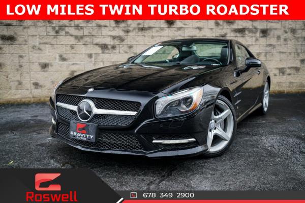 Used 2015 Mercedes-Benz SL-Class SL 400 Roadster for sale $44,992 at Gravity Autos Roswell in Roswell GA