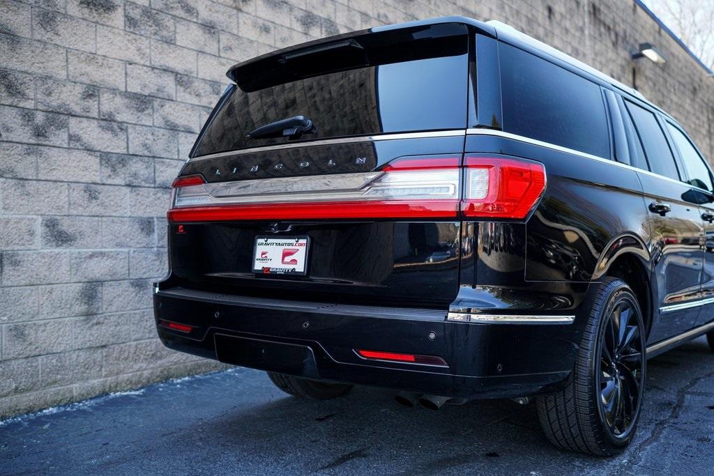Used 2020 Lincoln Navigator L Black Label for sale Sold at Gravity Autos Roswell in Roswell GA 30076 12