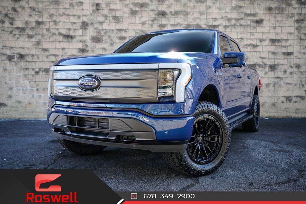 Used 2022 Ford F-150 Lightning Lariat for sale $84,992 at Gravity Autos Roswell in Roswell GA 30076 1