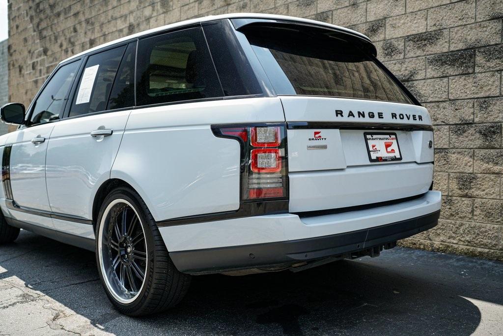Used 2016 Land Rover Range Rover 5.0L V8 Supercharged Autobiography for sale $55,992 at Gravity Autos Roswell in Roswell GA 30076 11