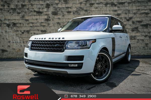 Used 2016 Land Rover Range Rover 5.0L V8 Supercharged Autobiography for sale $55,992 at Gravity Autos Roswell in Roswell GA
