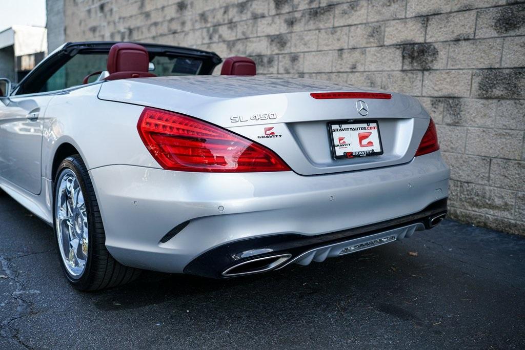 Used 2018 Mercedes-Benz SL-Class SL 450 for sale $58,992 at Gravity Autos Roswell in Roswell GA 30076 13