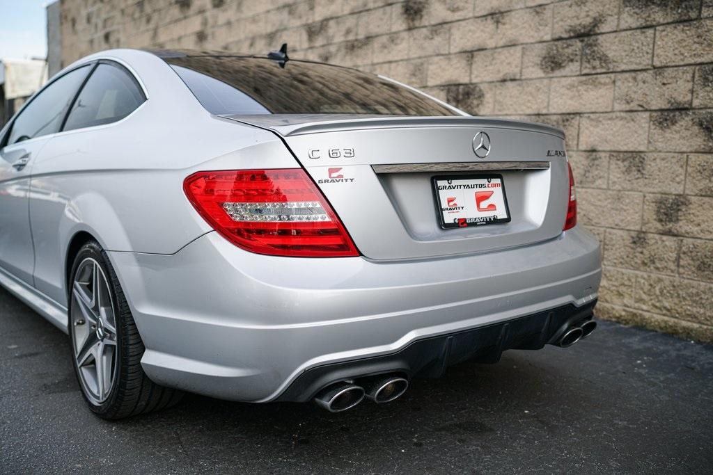 Used 2014 Mercedes-Benz C-Class C 63 AMG for sale $37,992 at Gravity Autos Roswell in Roswell GA 30076 11