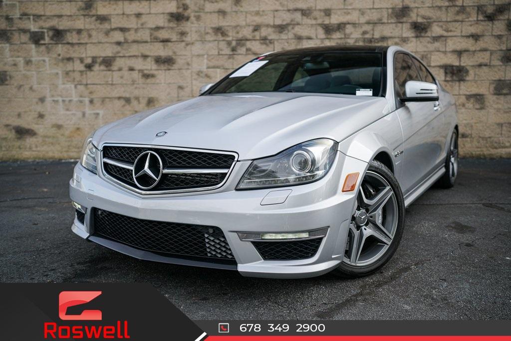 Used 2014 Mercedes-Benz C-Class C 63 AMG for sale $37,992 at Gravity Autos Roswell in Roswell GA 30076 1
