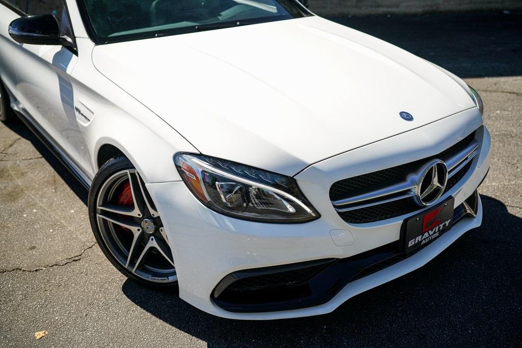 Used 2017 Mercedes-Benz C-Class C 63 S AMG for sale $55,492 at Gravity Autos Roswell in Roswell GA 30076 6