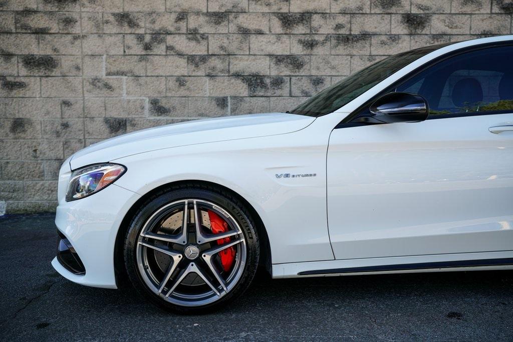 Used 2017 Mercedes-Benz C-Class C 63 S AMG for sale $55,492 at Gravity Autos Roswell in Roswell GA 30076 9