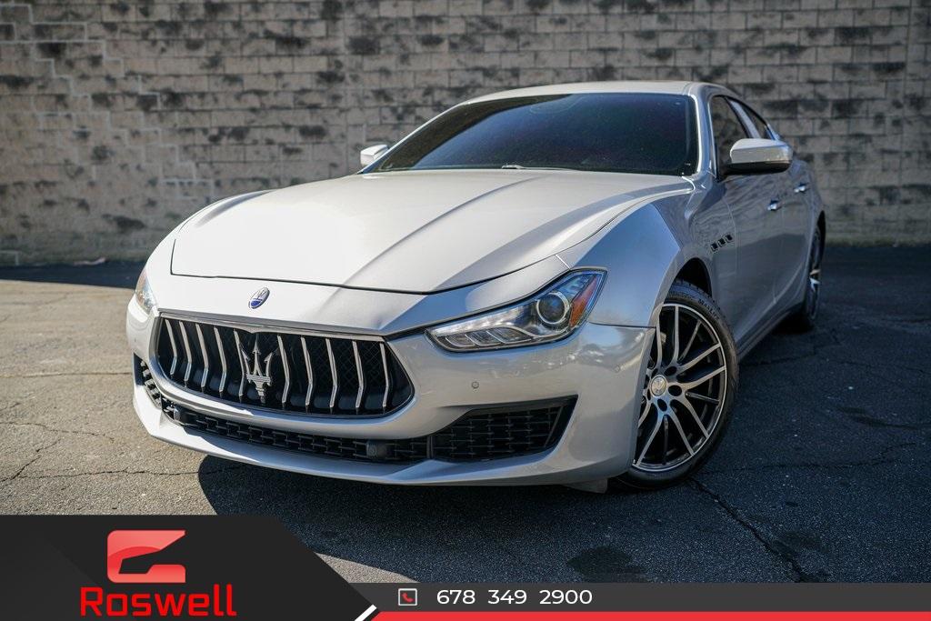 Used 2018 Maserati Ghibli Base for sale $34,992 at Gravity Autos Roswell in Roswell GA 30076 1
