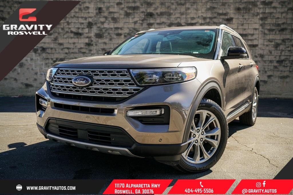 Used 2021 Ford Explorer Limited for sale $40,891 at Gravity Autos Roswell in Roswell GA 30076 1