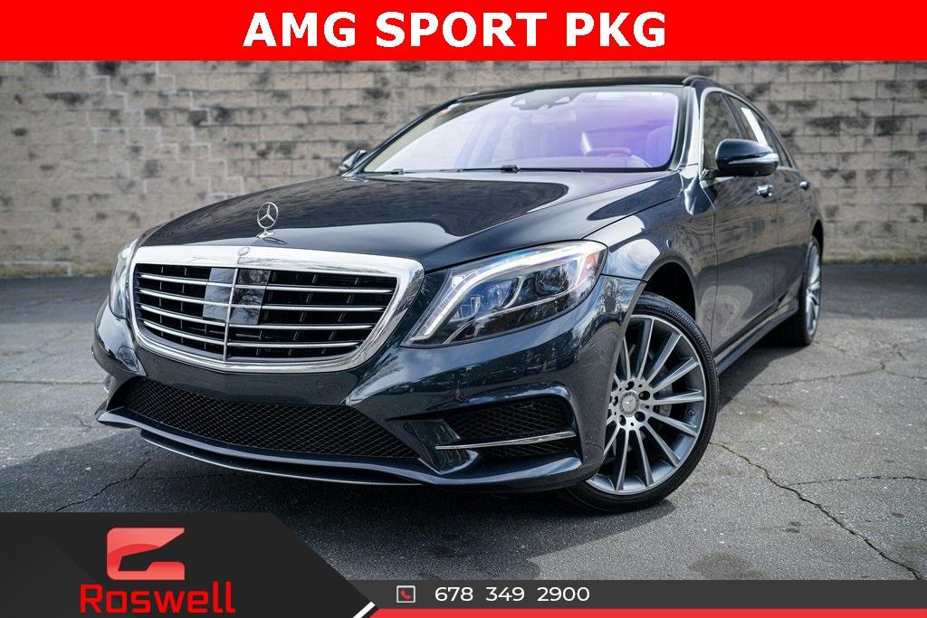 Used 2015 Mercedes-Benz S-Class S 550 for sale $43,992 at Gravity Autos Roswell in Roswell GA 30076 1