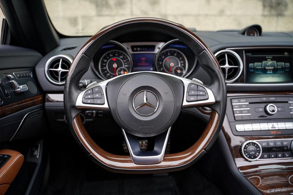 Used 2018 Mercedes-Benz SL-Class SL 450 for sale $60,992 at Gravity Autos Roswell in Roswell GA 30076 26