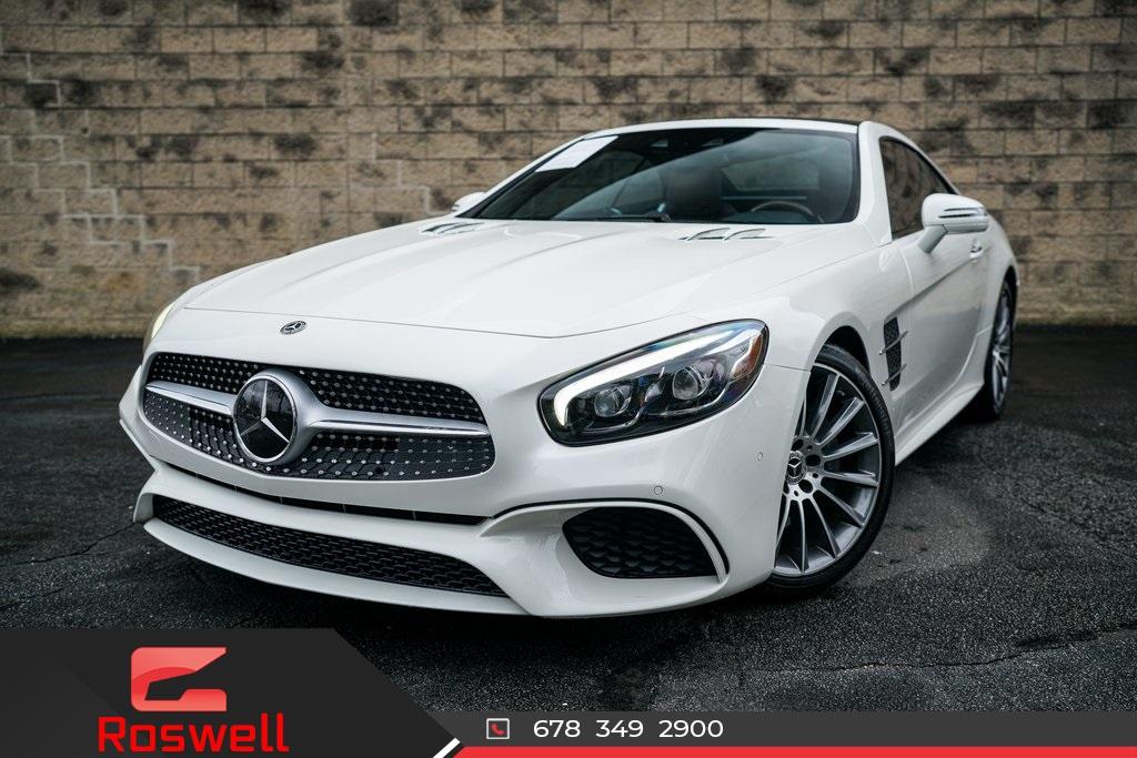Used 2018 Mercedes-Benz SL-Class SL 450 for sale $60,992 at Gravity Autos Roswell in Roswell GA 30076 1